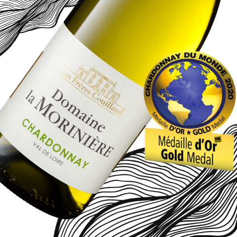 Médaille d’or pour notre Chardonnay Domaine la Morinière 2020 !