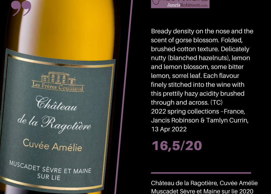 Jancis Robinson – Avril 2022