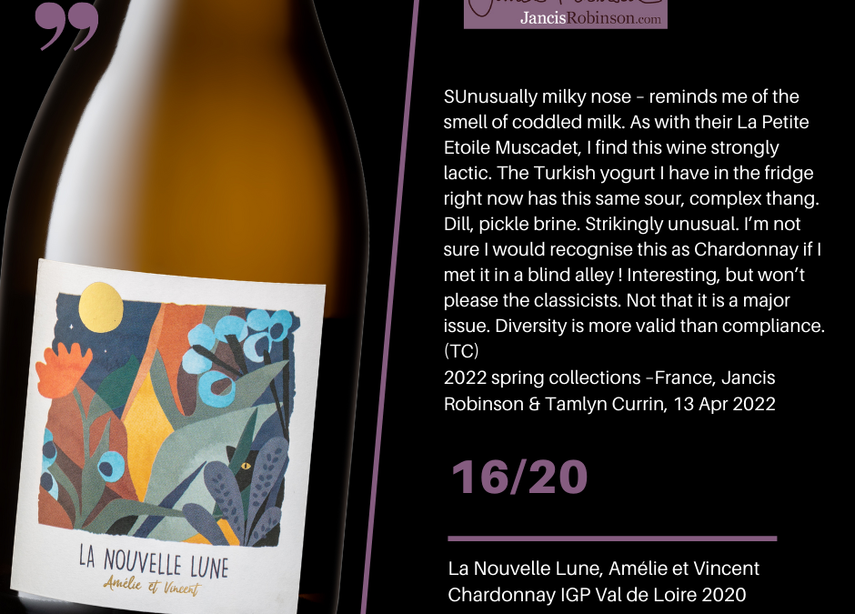 Jancis Robinson – Avril 2022