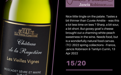 Jancis Robinson – Avril 2022